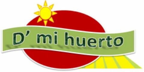 D' MI HUERTO Logo (USPTO, 03.05.2012)