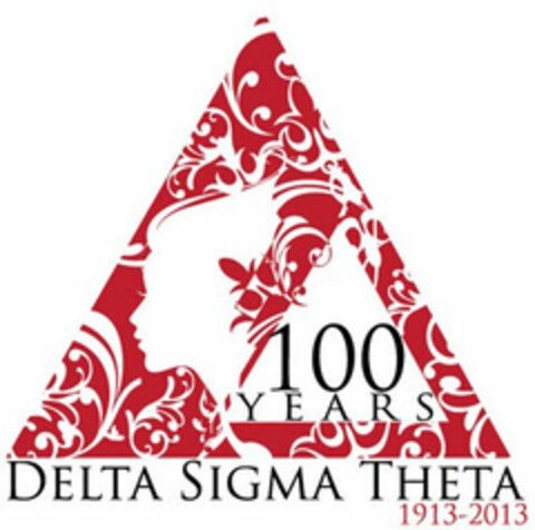 DELTA SIGMA THETA 100 YEARS 1913-2013 Logo (USPTO, 27.06.2012)