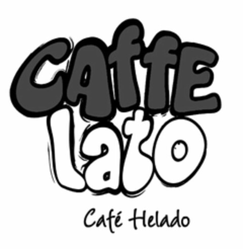 CAFFE LATO CAFÉ HELADO Logo (USPTO, 17.07.2012)