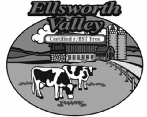 ELLSWORTH VALLEY CERTIFIED R/BST FREE Logo (USPTO, 27.02.2013)