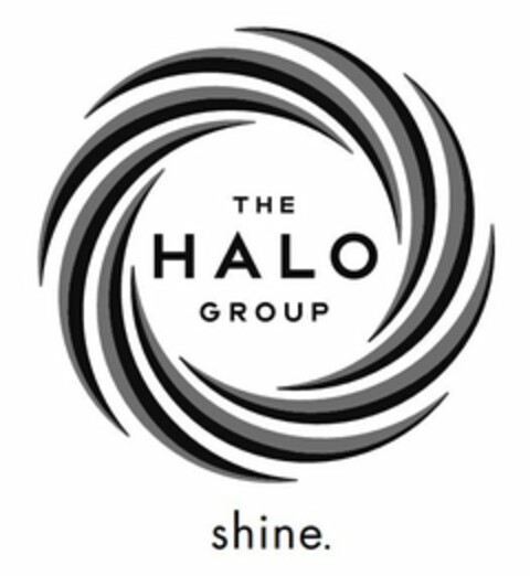 THE HALO GROUP SHINE. Logo (USPTO, 01.05.2013)