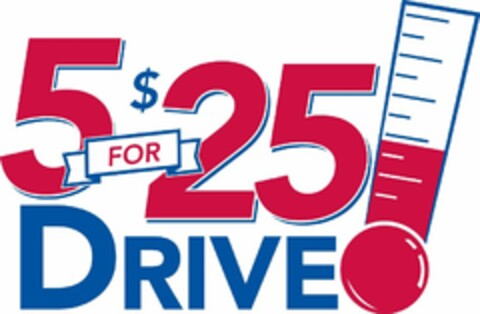 5 FOR 25 DRIVE Logo (USPTO, 14.05.2013)