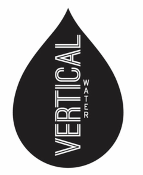 VERTICAL WATER Logo (USPTO, 09/16/2013)