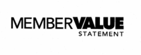 MEMBERVALUE STATEMENT Logo (USPTO, 19.03.2014)