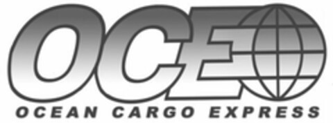 OCE OCEAN CARGO EXPRESS Logo (USPTO, 05/13/2014)