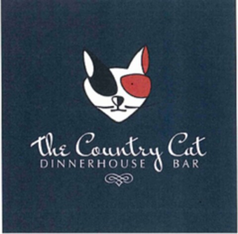 THE COUNTRY CAT DINNERHOUSE BAR Logo (USPTO, 08.07.2014)
