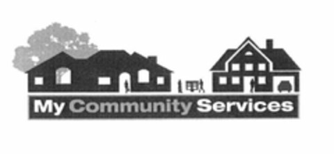 MY COMMUNITY SERVICES Logo (USPTO, 18.08.2014)