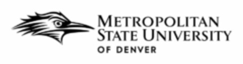 METROPOLITAN STATE UNIVERSITY OF DENVER Logo (USPTO, 30.03.2015)