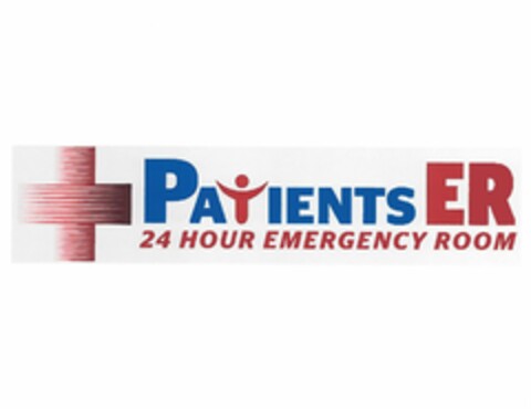 PATIENTS ER 24 HOUR EMERGENCY ROOM Logo (USPTO, 20.05.2015)