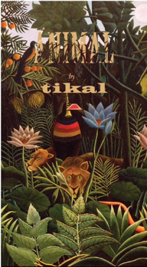 ANIMAL BY TIKAL Logo (USPTO, 05/28/2015)