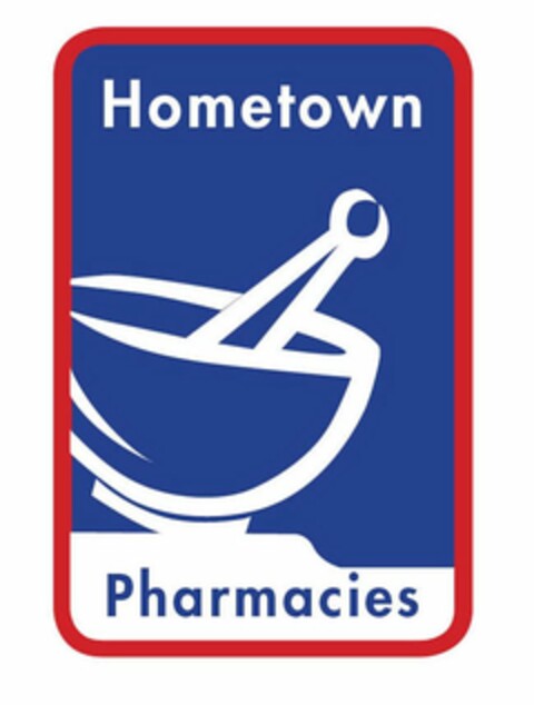 HOMETOWN PHARMACIES Logo (USPTO, 01.06.2015)