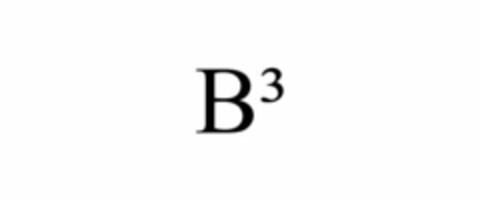 B³ Logo (USPTO, 07/22/2015)