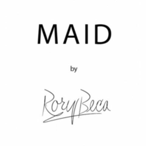 MAID BY RORY BECA Logo (USPTO, 10/12/2015)