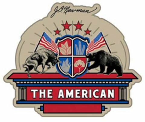 THE AMERICAN Logo (USPTO, 30.06.2016)