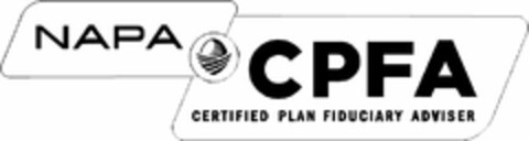 NAPA CPFA CERTIFIED PLAN FIDUCIARY ADVISER Logo (USPTO, 14.07.2016)