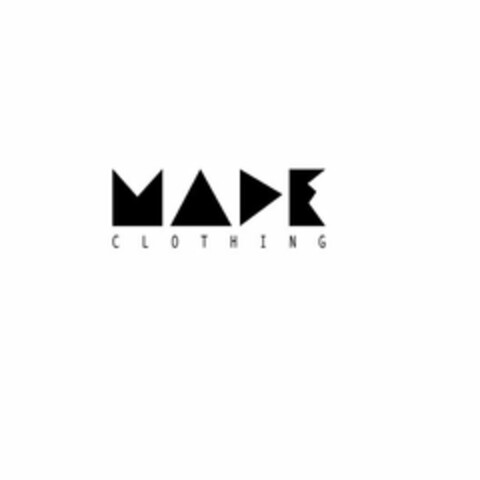 MADE CLOTHING Logo (USPTO, 03/03/2017)