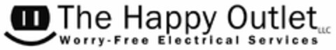 THE HAPPY OUTLET LLC WORRY-FREE ELECTRICAL SERVICES Logo (USPTO, 02.06.2017)