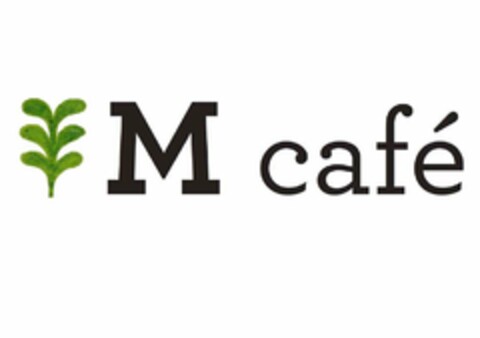 M CAFÉ Logo (USPTO, 22.09.2017)