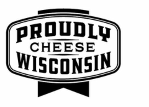 PROUDLY WISCONSIN CHEESE Logo (USPTO, 22.03.2018)