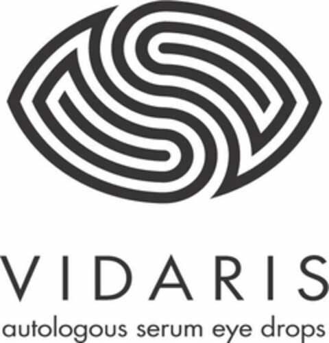 VIDARIS AUTOLOGOUS SERUM EYE DROPS Logo (USPTO, 16.04.2018)