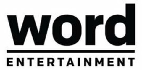 WORD ENTERTAINMENT Logo (USPTO, 25.04.2018)