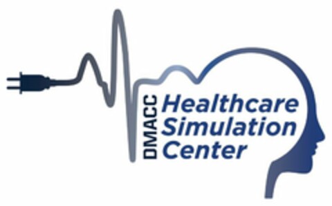 DMACC HEALTHCARE SIMULATION CENTER Logo (USPTO, 28.08.2018)