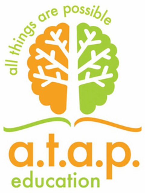 ALL THINGS ARE POSSIBLE A.T.A.P. EDUCATION Logo (USPTO, 21.10.2018)