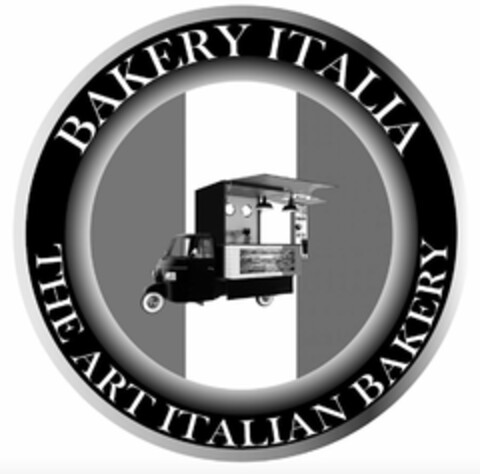 BAKERY ITALIA THE ART ITALIAN BAKERY Logo (USPTO, 11/21/2018)