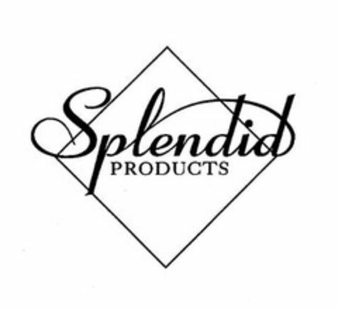 SPLENDID PRODUCTS Logo (USPTO, 03/18/2019)