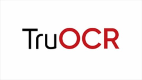 TRUOCR Logo (USPTO, 04/03/2019)