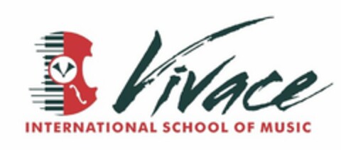 VIVACE INTERNATIONAL SCHOOL OF MUSIC V Logo (USPTO, 29.06.2019)