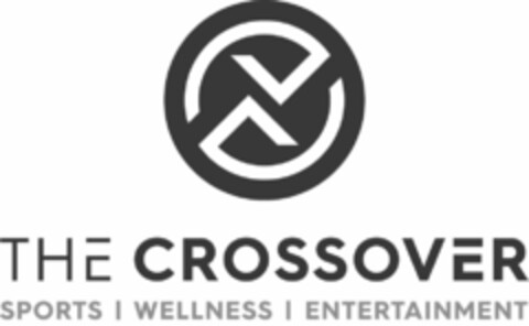 THE CROSSOVER SPORTS WELLNESS ENTERTAINMENT Logo (USPTO, 29.07.2020)