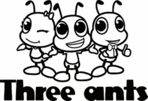 THREE ANTS Logo (USPTO, 14.08.2020)