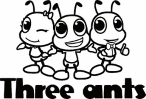 THREE ANTS Logo (USPTO, 08/14/2020)