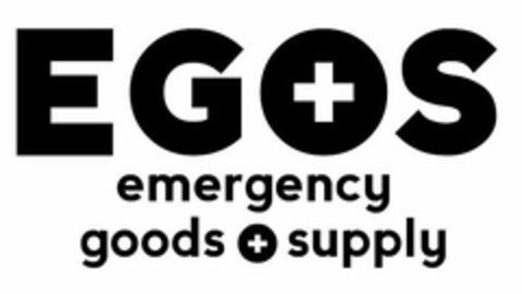 EGOS EMERGENCY GOODS SUPPLY Logo (USPTO, 31.08.2020)