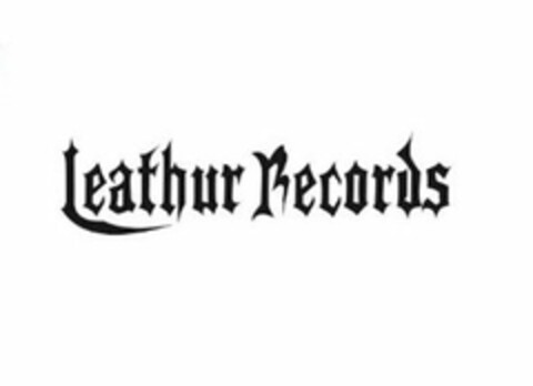 LEATHUR RECORDS Logo (USPTO, 05.05.2009)