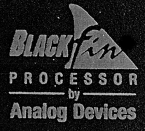 BLACKFIN PROCESSOR BY ANALOG DEVICES Logo (USPTO, 11/11/2009)