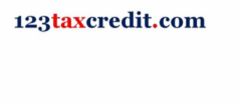 123TAXCREDIT.COM Logo (USPTO, 25.10.2010)