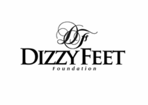 DF DIZZY FEET FOUNDATION Logo (USPTO, 05.11.2010)