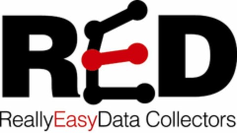 RED REALLY EASY DATA COLLECTORS Logo (USPTO, 25.01.2011)