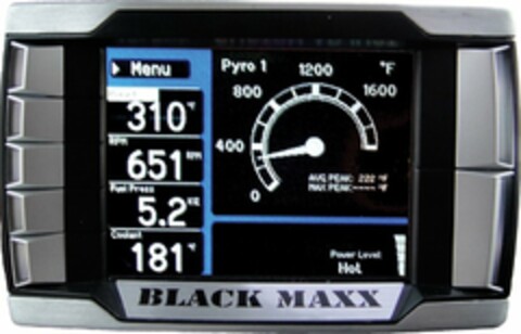 BLACK MAXX Logo (USPTO, 21.07.2011)