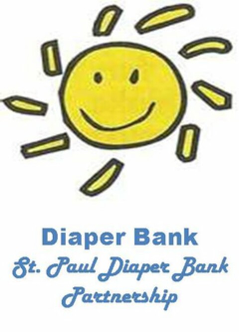 DIAPER BANK ST. PAUL DIAPER BANK PARTNERSHIP Logo (USPTO, 07/24/2011)