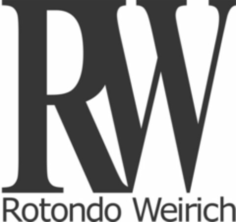 RW ROTONDO WEIRICH Logo (USPTO, 27.03.2012)