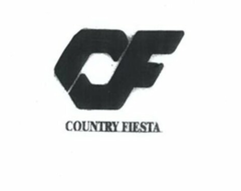 CF COUNTRY FIESTA Logo (USPTO, 04.06.2012)