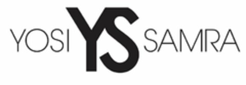 YS YOSI SAMRA Logo (USPTO, 04/24/2013)