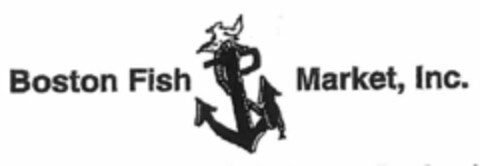 BOSTON FISH MARKET, INC. Logo (USPTO, 08/20/2013)