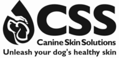 CSS CANINE SKIN SOLUTIONS UNLEASH YOUR DOG'S HEALTHY SKIN Logo (USPTO, 13.09.2013)