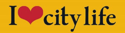 I CITY LIFE. Logo (USPTO, 03.07.2014)