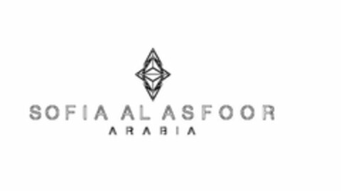 SOFIA AL ASFOOR ARABIA Logo (USPTO, 03/09/2015)