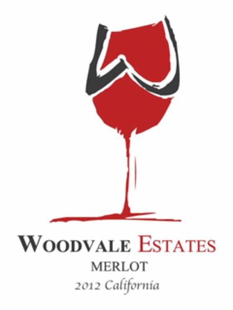 W WOODVALE ESTATES Logo (USPTO, 07/13/2015)